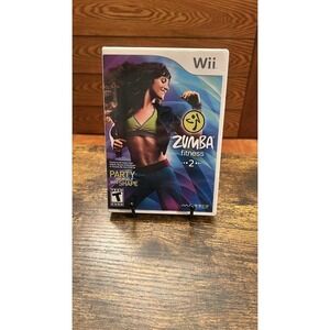 Zumba Fitness 2 Nintendo Wii Video Game CIB Workout Dance Exercise Majesco